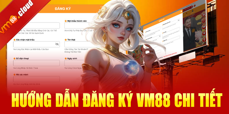 Hướng dẫn đăng ký VM88 chi tiết nhất
