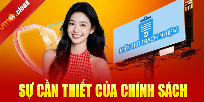Sự cần thiết của miễn trừ trách nhiệm trong cá cược 